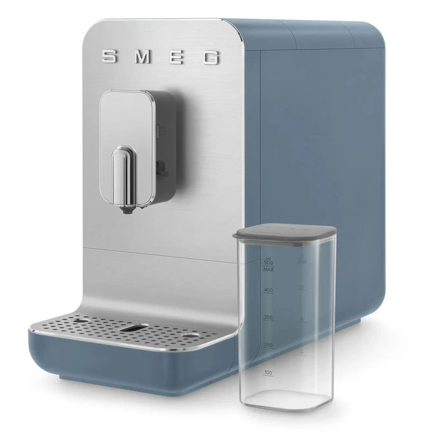 Кофемашина автоматическая SMEG BCC13SBMEU Collezione  с молочной системой, синий шторм