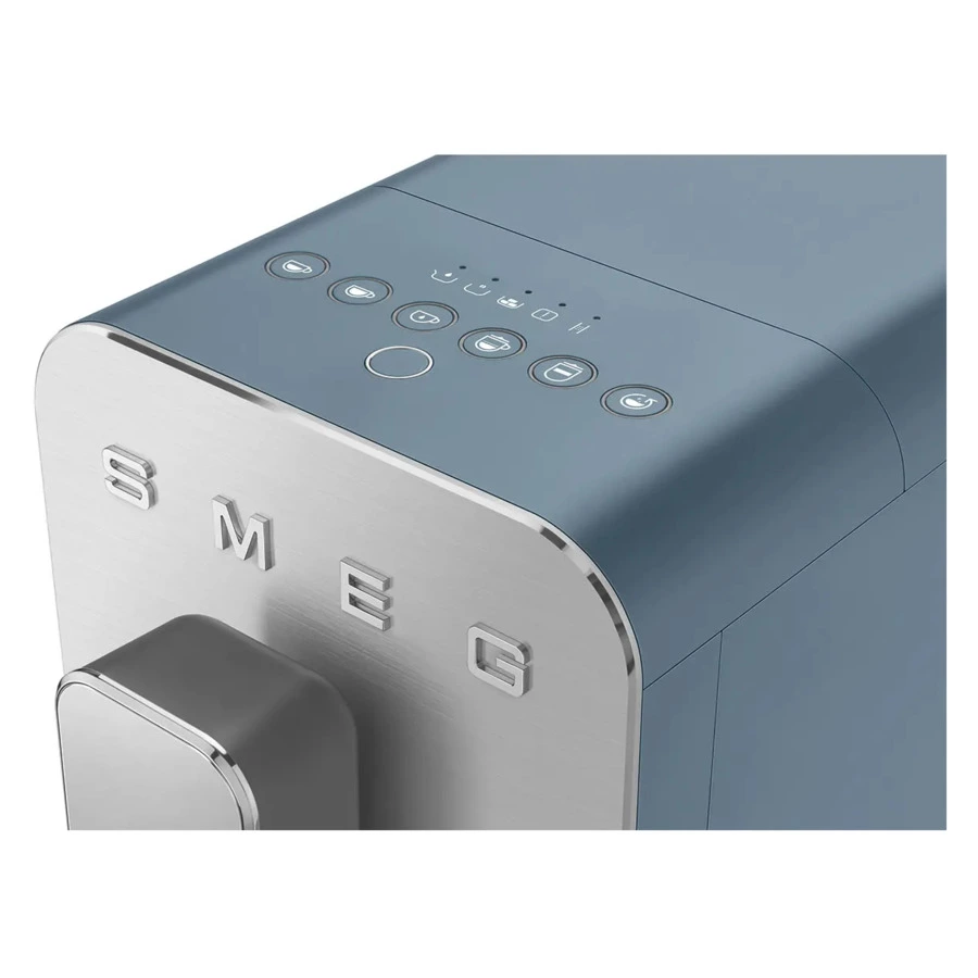 Кофемашина автоматическая SMEG BCC13SBMEU Collezione  с молочной системой, синий шторм