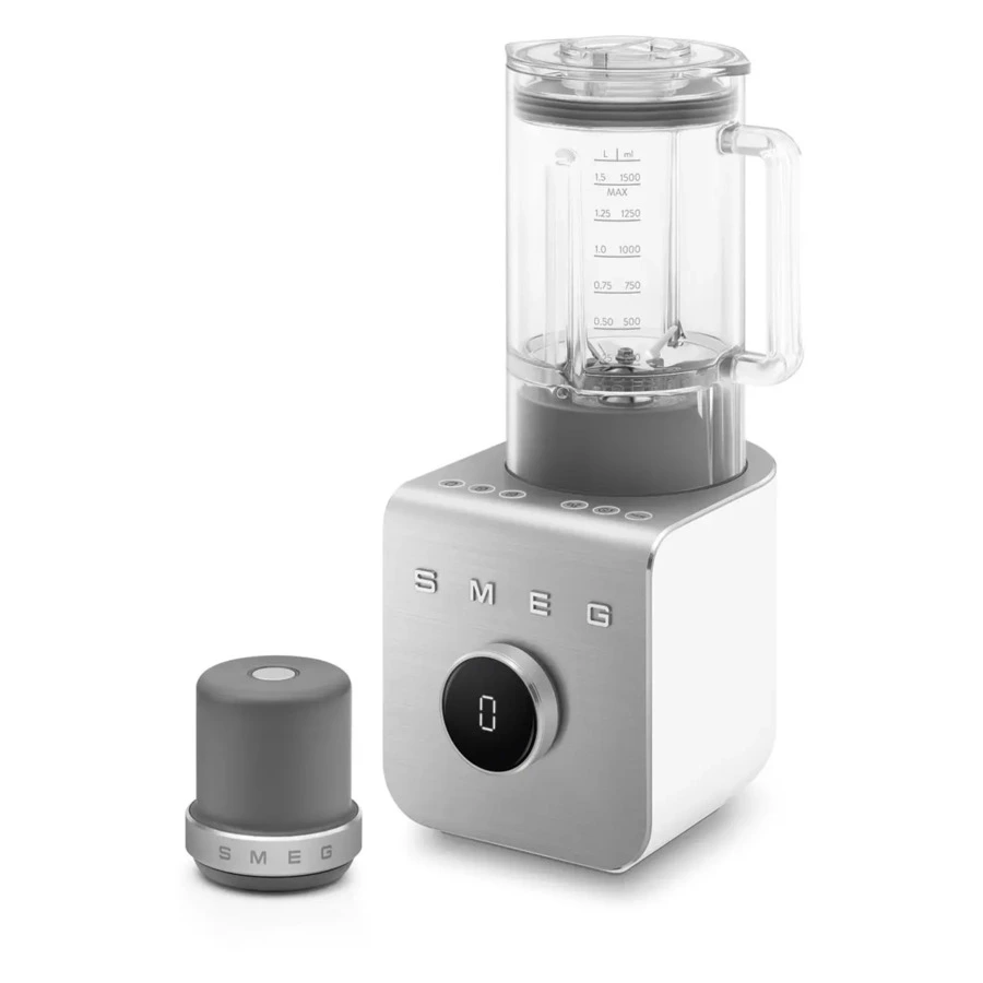 Блендер стационарный SMEG BLC02WHMEU кувшин 1,5 л, пластик, белый