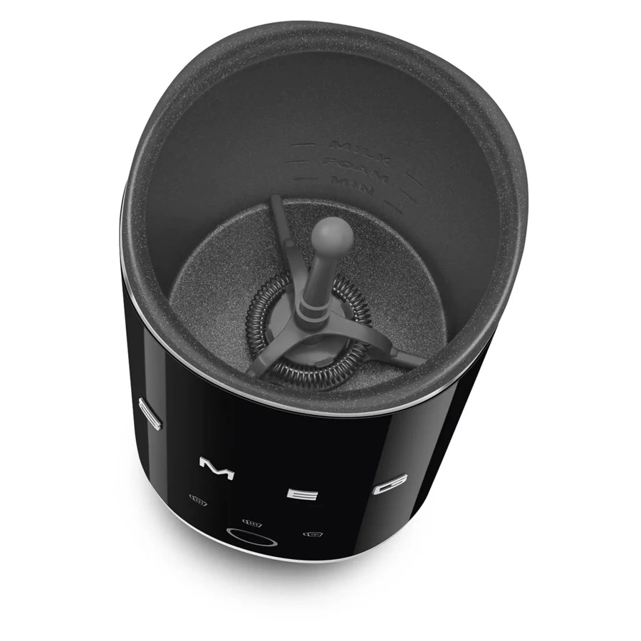 Вспениватель молока SMEG MFF02BLEU 500 Вт, до 120 мл пены, черный