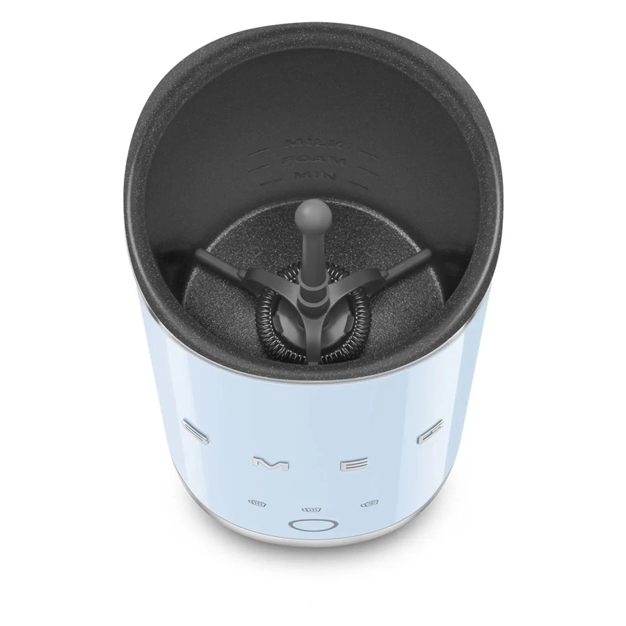 Вспениватель молока SMEG MFF02PBEU 500 Вт, до 120 мл пены, пастельный голубой