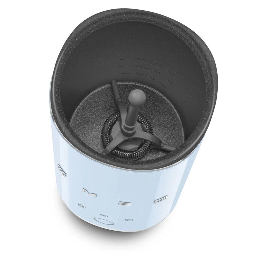 Вспениватель молока SMEG MFF02PBEU 500 Вт, до 120 мл пены, пастельный голубой