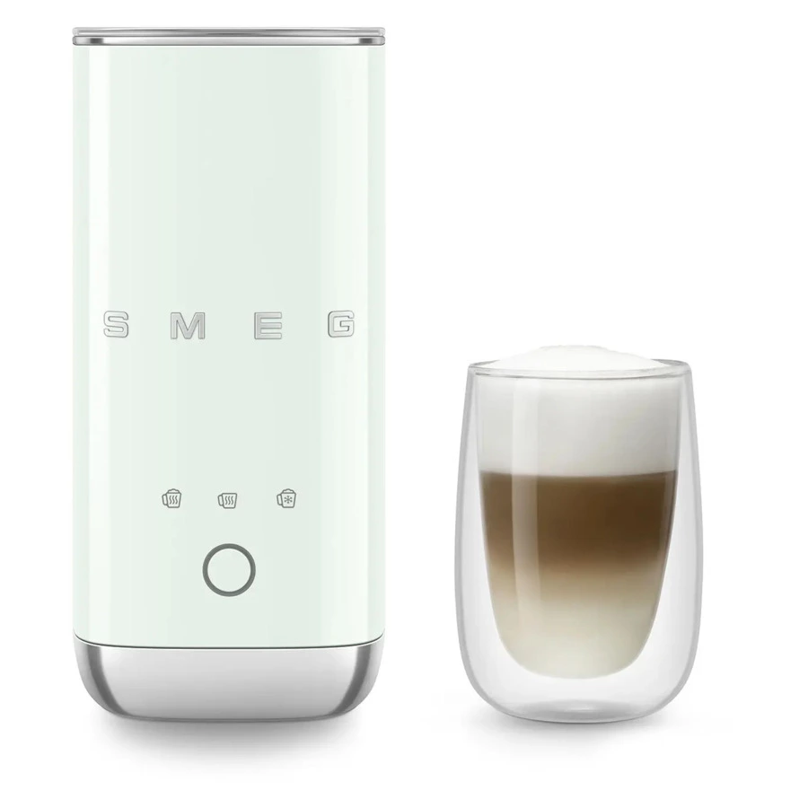 Вспениватель молока SMEG MFF02PGEU 500 Вт, до 120 мл пены, пастельный зеленый
