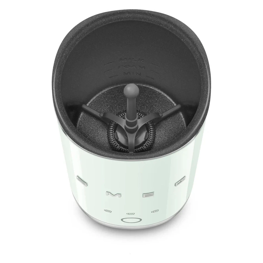 Вспениватель молока SMEG MFF02PGEU 500 Вт, до 120 мл пены, пастельный зеленый