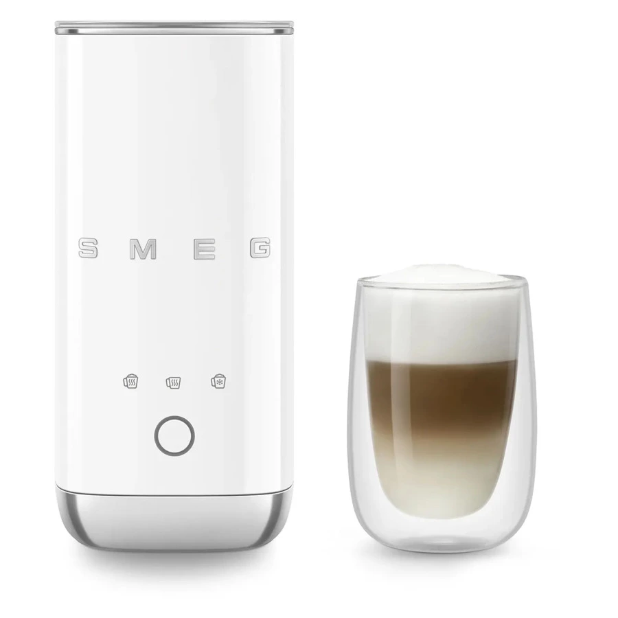 Вспениватель молока SMEG MFF02WHEU 500 Вт, до 120 мл пены, белый