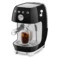 Кофемашина-эспрессо рожковая SMEG ECF03BLEU, литой алюминий, черный