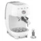 Кофемашина-эспрессо рожковая SMEG ECF03WHEU, литой алюминий, белая