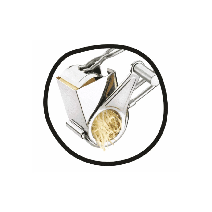 Терка роторная универсальная MoHa Evolution Drum 20х11 см, сталь нержавеющая