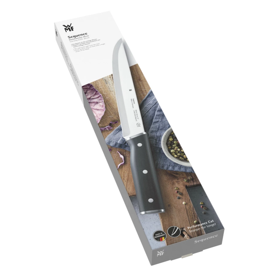 Нож разделочный WMF 20 см, сталь нержавеющая, 1896306032