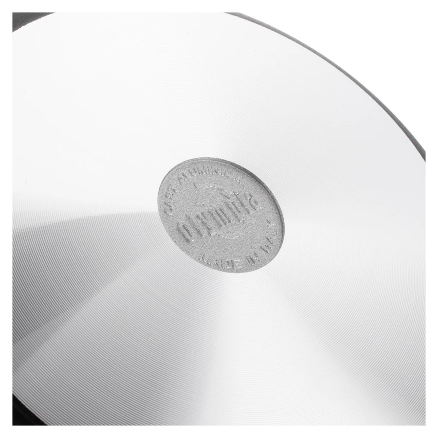 Сковорода глубокая с фиксированной ручкой OLYMPIA Supreme, 28 см, алюминий литой с титаном