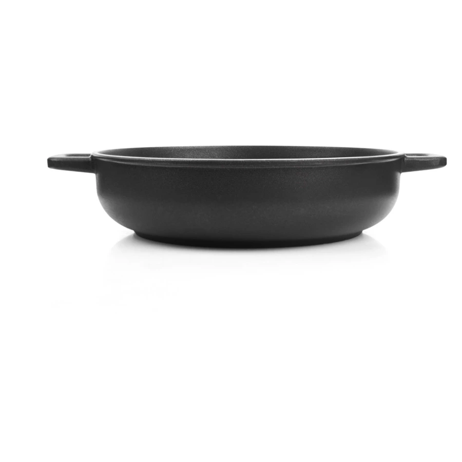 Сотейник антипригарный с двумя ручками OLYMPIA Supreme 4,6 л, Д28хН7,5 см, алюминий литой с титаном