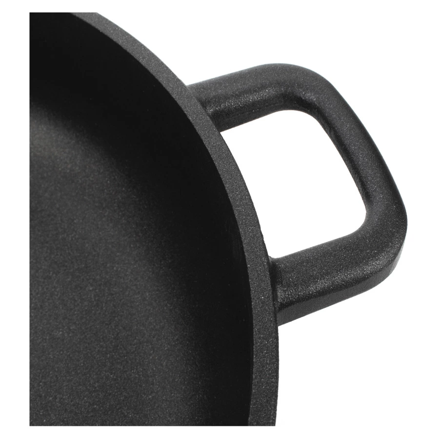 Сотейник антипригарный с двумя ручками OLYMPIA Supreme 4,6 л, Д28хН7,5 см, алюминий литой с титаном