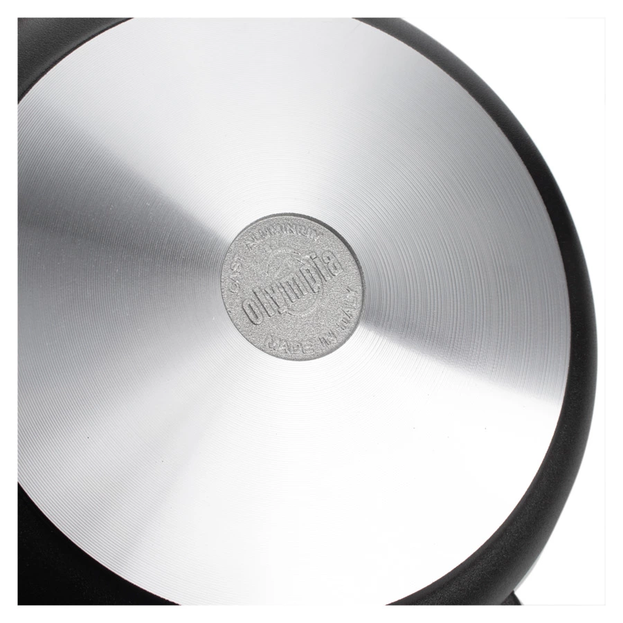 Сотейник антипригарный с двумя ручками OLYMPIA Supreme 4,6 л, Д28хН7,5 см, алюминий литой с титаном