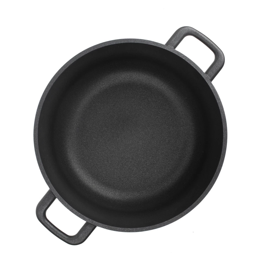 Кастрюля антипригарная OLYMPIA Supreme, 3,5 л,  Д20хН12 см, алюминий литой с титаном