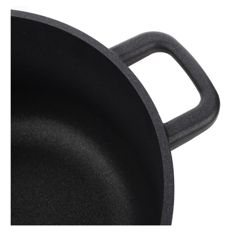 Кастрюля антипригарная OLYMPIA Supreme, 3,5 л,  Д20хН12 см, алюминий литой с титаном