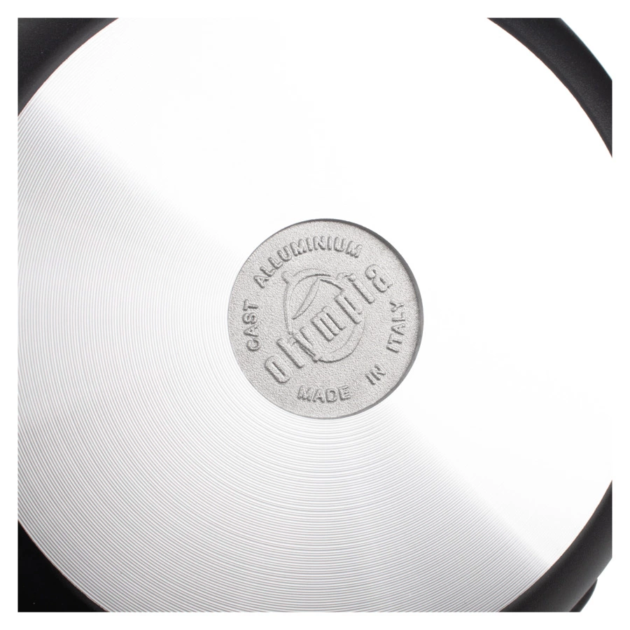 Кастрюля антипригарная OLYMPIA Supreme, 5,3 л,  Д24хН12,5 см, алюминий литой с титаном