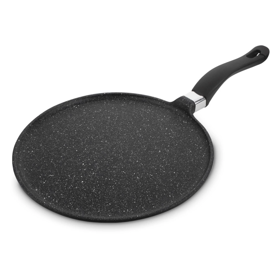 Сковорода блинная антипригарная OLYMPIA Hard Cook Fix, 24 см, алюминий литой