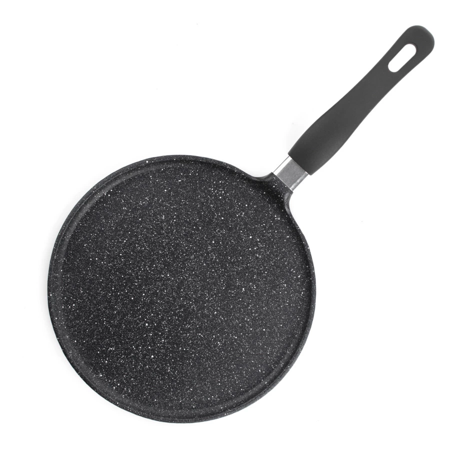 Сковорода блинная антипригарная OLYMPIA Hard Cook Fix, 24 см, алюминий литой