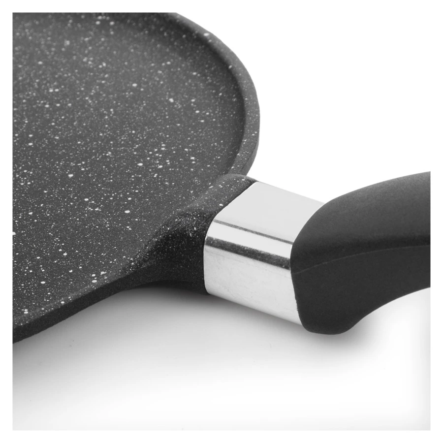 Сковорода блинная антипригарная OLYMPIA Hard Cook Fix, 24 см, алюминий литой