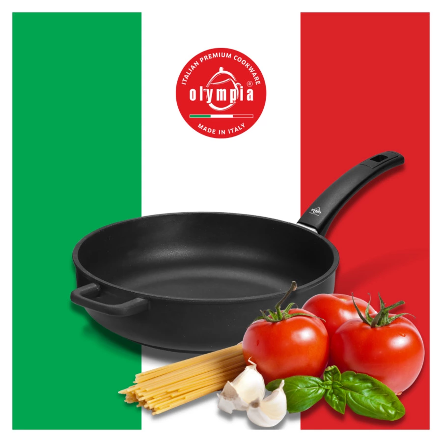 Ковш индукционный OLYMPIA Hard Cook Fix Induction 1,9 л, Д16хН9,5 см, алюминий литой