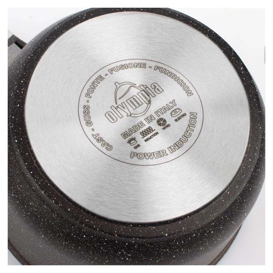 Ковш индукционный OLYMPIA Hard Cook Fix Induction 1,9 л, Д16хН9,5 см, алюминий литой