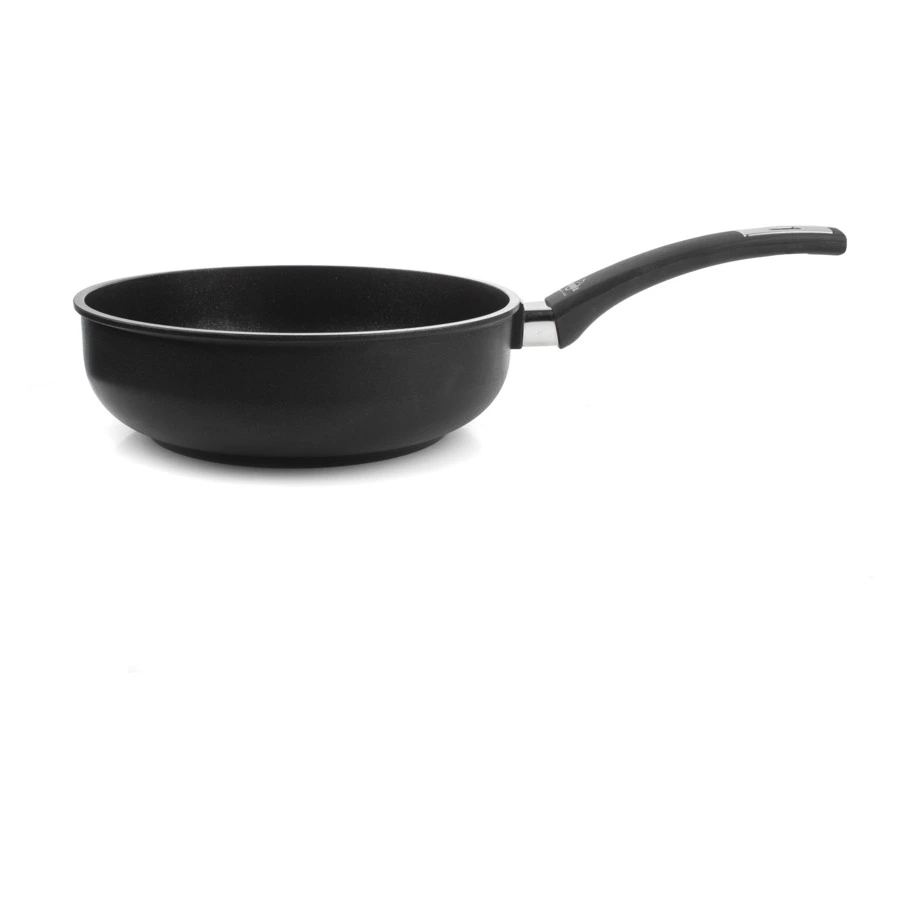 Сковорода индукционная с фиксированной ручкой OLYMPIA Diamant Plus, Д24хН7 см, алюминий литой