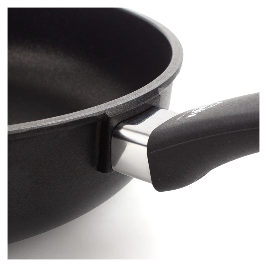 Сковорода индукционная с фиксированной ручкой OLYMPIA Diamant Plus, Д28хН7 см, алюминий литой