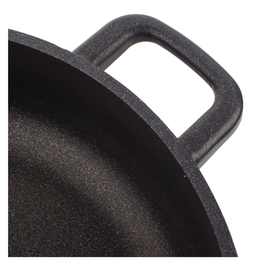 Сковорода индукционная с фиксированной ручкой OLYMPIA Diamant Plus, Д28хН7 см, алюминий литой