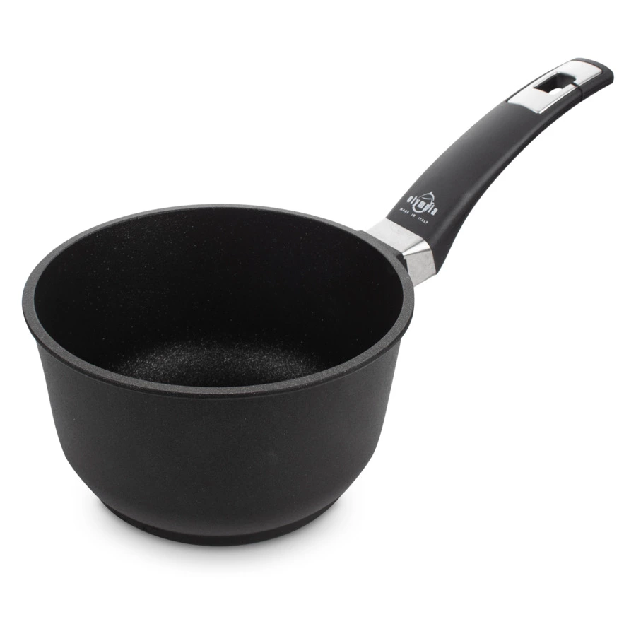 Ковш индукционный с фиксированной ручкой OLYMPIA Diamant Plus 1,9 л, Д16хН9,5 см, алюминий литой