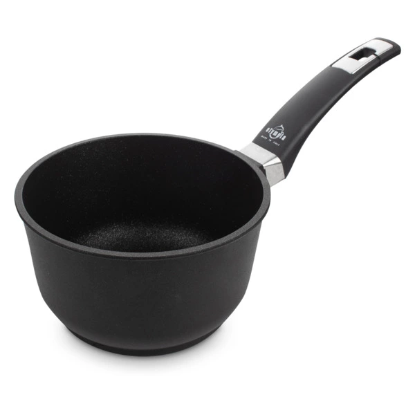 Ковш индукционный с фиксированной ручкой OLYMPIA Diamant Plus 1,9 л, Д16хН9,5 см, алюминий литой