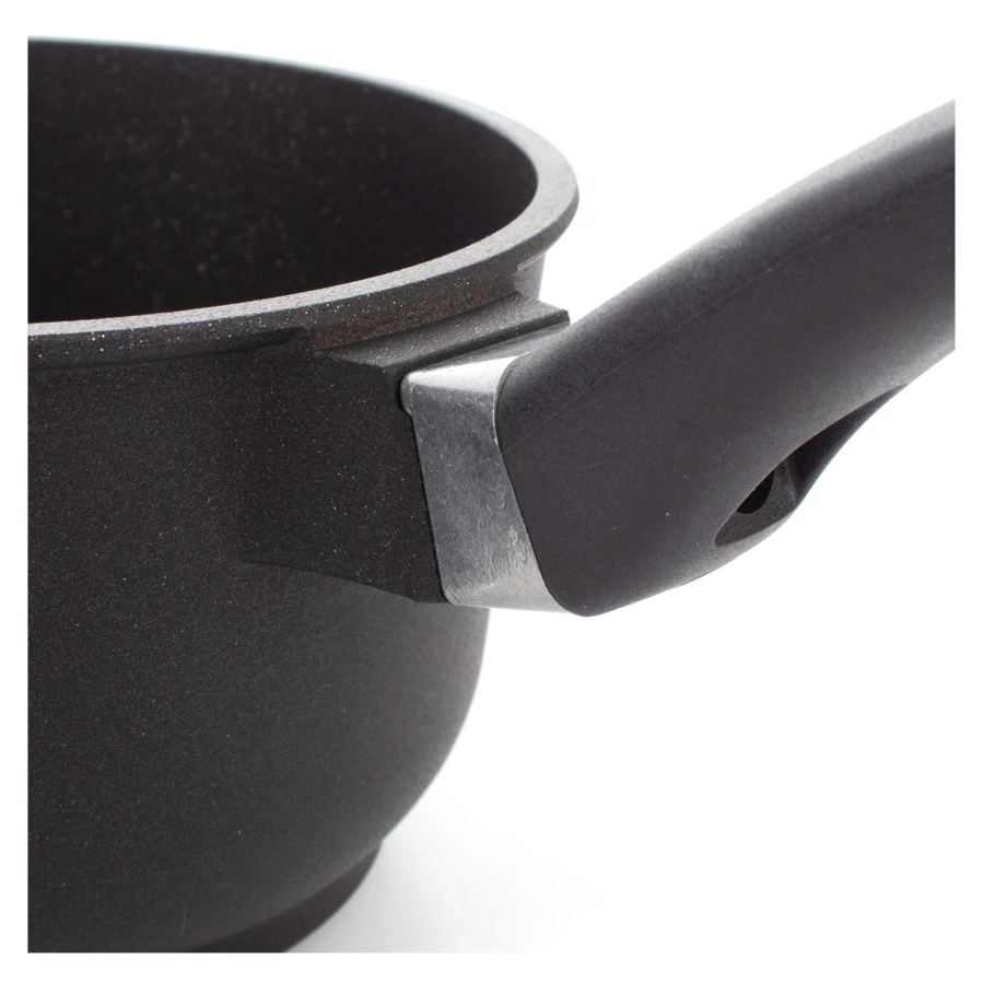 Ковш индукционный с фиксированной ручкой OLYMPIA Diamant Plus 1,9 л, Д16хН9,5 см, алюминий литой