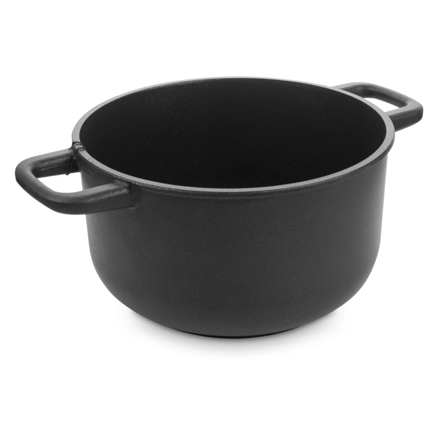 Кастрюля индукционная антипригарная OLYMPIA Diamant Plus 3,5 л, Д20хН12 см, алюминий литой