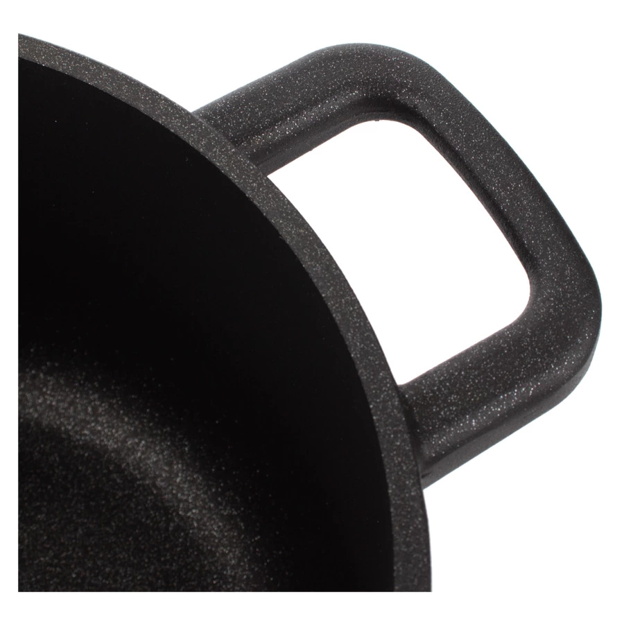 Кастрюля индукционная антипригарная OLYMPIA Diamant Plus 3,5 л, Д20хН12 см, алюминий литой