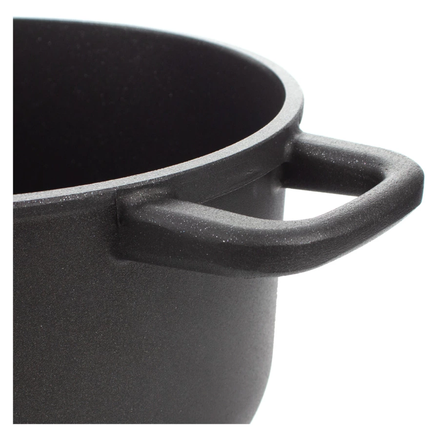 Кастрюля индукционная антипригарная OLYMPIA Diamant Plus 3,5 л, Д20хН12 см, алюминий литой