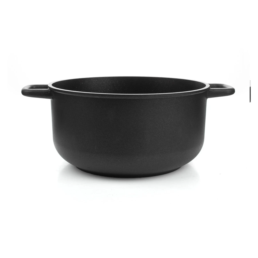 Кастрюля индукционная антипригарная OLYMPIA Diamant Plus 5,3 л, Д24хН12,5 см, алюминий литой