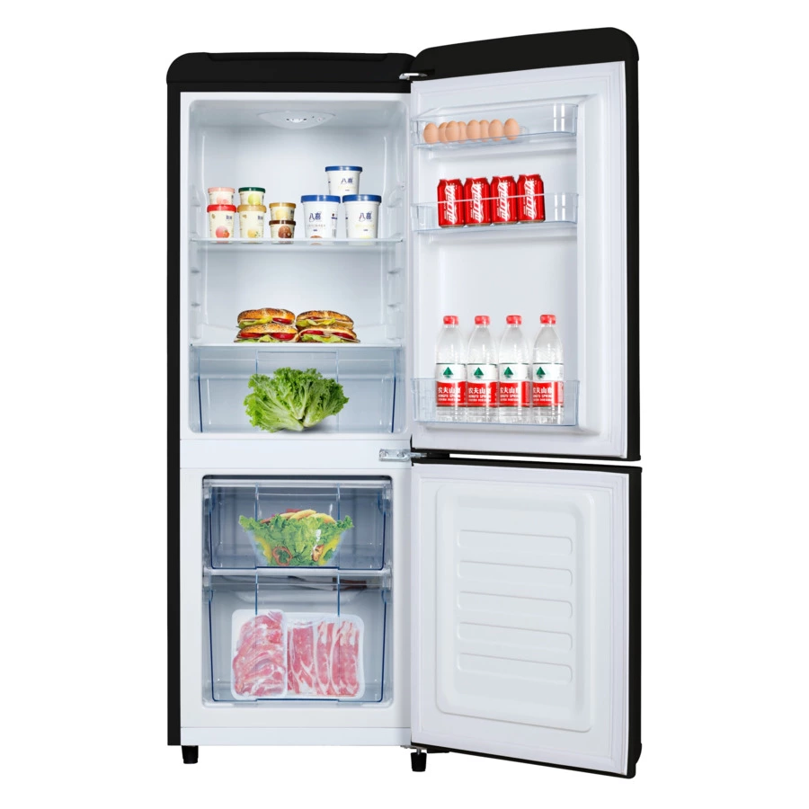 Холодильник двухкамерный RB-107 BLACK 103 л, 45,5х48,7х120 см, класс А, черный