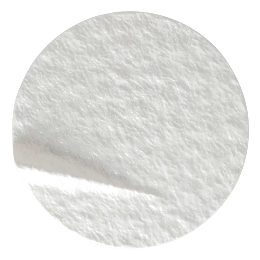 Тарелка плоская для подачи HOME CHEF Era Moon 24 см, фарфор, белая