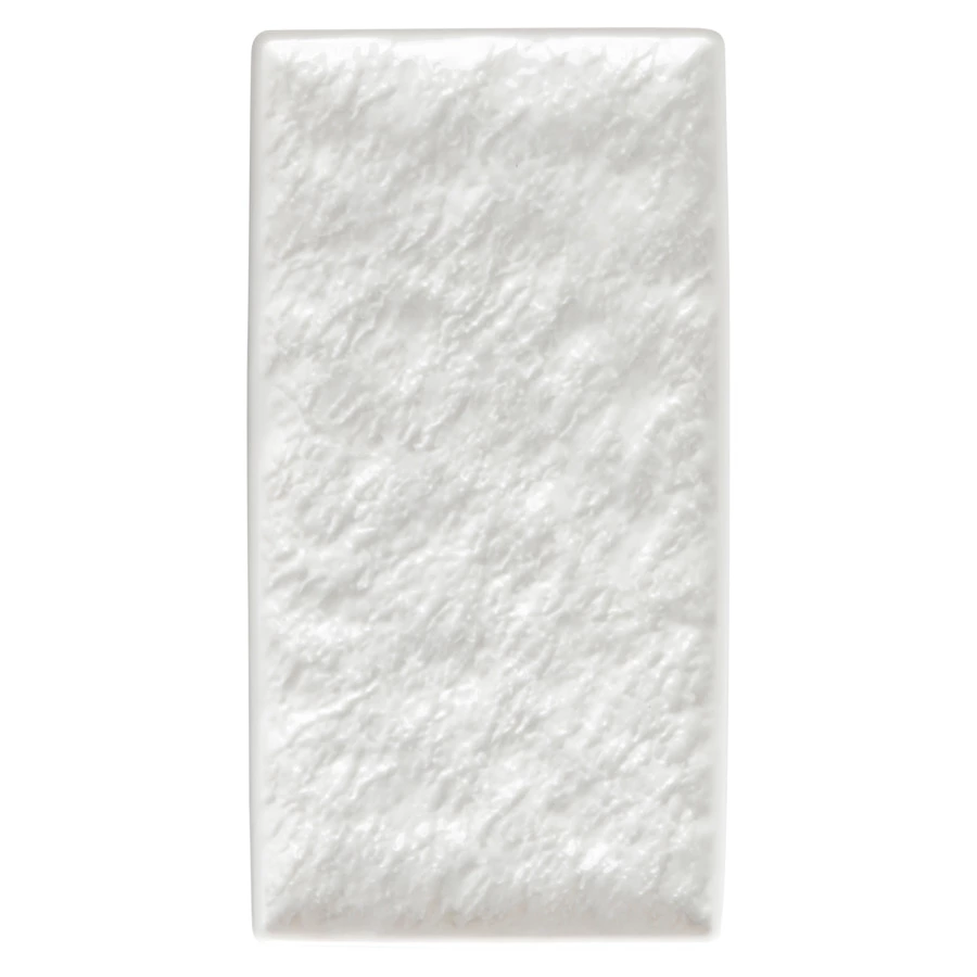 Блюдо сервировочное HOME CHEF Era Moon 25х13 см, фарфор, белое