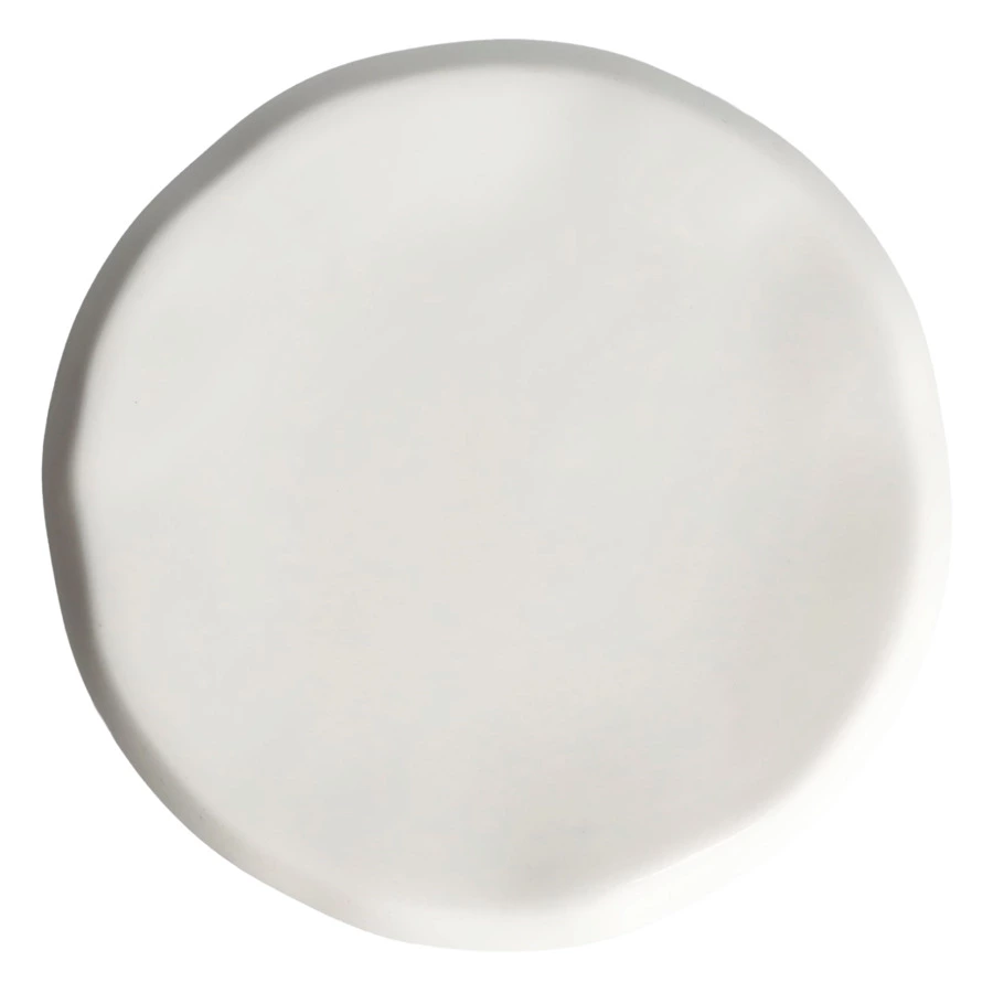 Блюдо для подачи круглое высокое HOME CHEF Texture 22 см, фарфор, белое