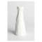 Ваза для цветов HOME CHEF Texture 12х5 см, 135 мл, фарфор, белая