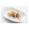 Блюдо овальное глубокое HOME CHEF Texture 30х16 см, фарфор, белое