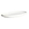 Блюдо овальное HOME CHEF Texture, вертикальный борт, 20х12 см, фарфор, белое