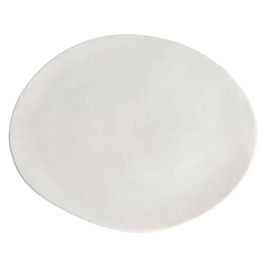 Тарелка плоская HOME CHEF Texture 21 см, фарфор, белая