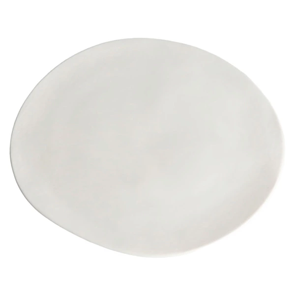 Тарелка плоская HOME CHEF Texture 21 см, фарфор, белая