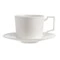 Чашка чайная с блюдцем Wedgwood Инталия 220 мл, фарфор костяной