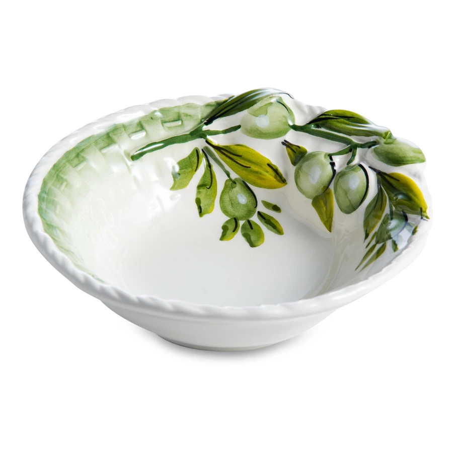 Салатник порционный Edelweiss Оливки 16х16х5 см, керамика