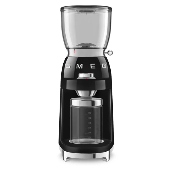Кофемолка SMEG CGF01BLEU, 150 ВТ, 30 степеней регулировки помола, черный-sale