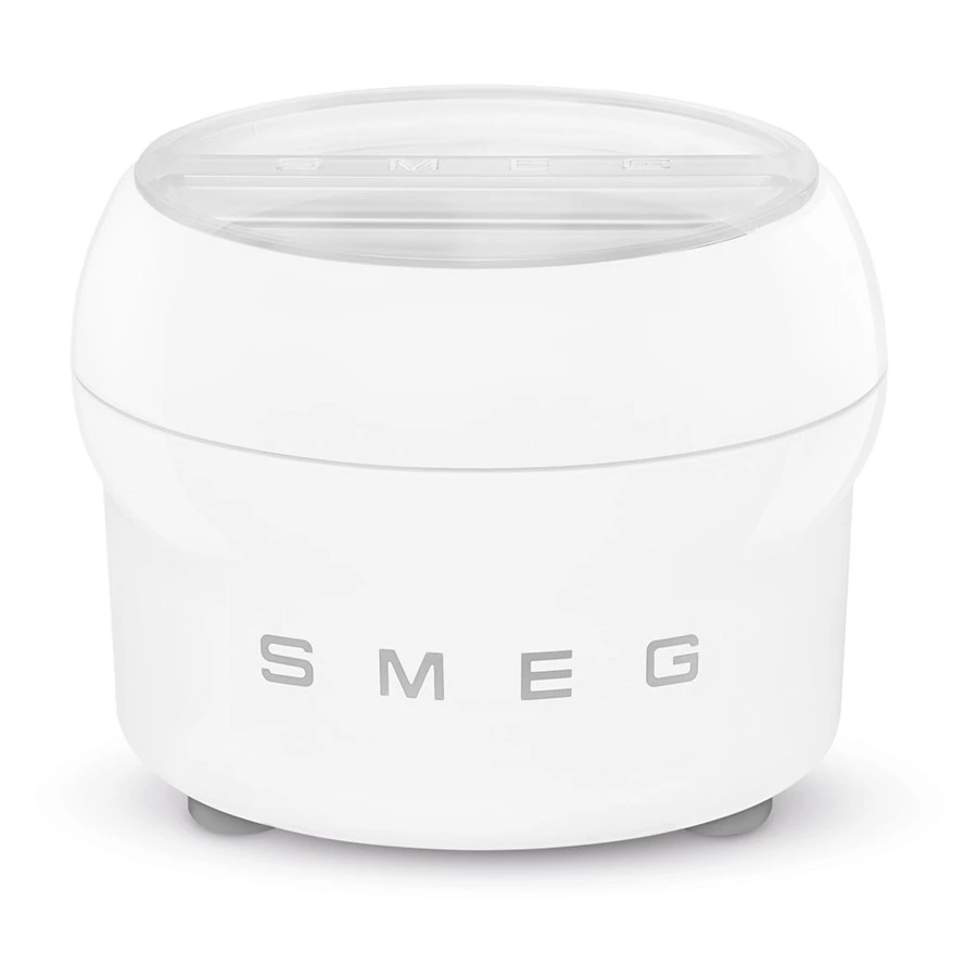 Насадка - мороженица SMEG SMIC01 1,1 л для планетарного миксера SMF с чашей SMB401 , белая-sale