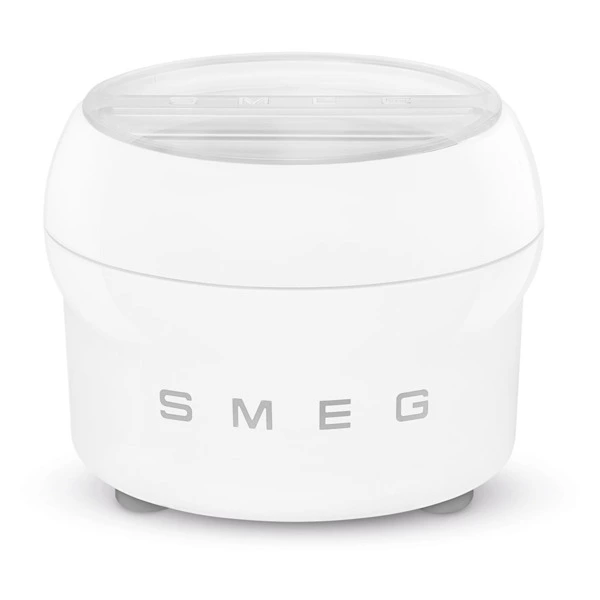 Насадка - мороженица SMEG SMIC01 1,1 л для планетарного миксера SMF с чашей SMB401 , белая-sale