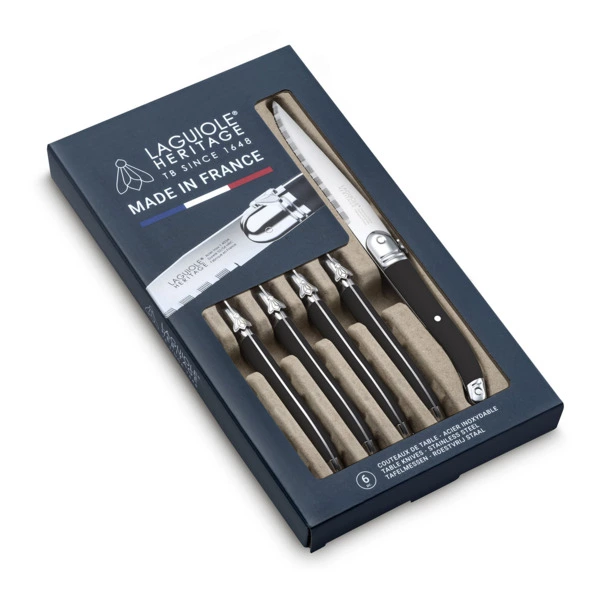 Набор столовых ножей Tarrerias Bonjean LAGUIOLE HERITAGE 6 шт, сталь